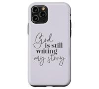Dios sigue escribiendo mi historia Fe cristiana Religioso Carcasa para iPhone 11 Pro