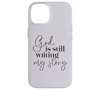 Dios sigue escribiendo mi historia Fe cristiana Religioso Carcasa para iPhone 14