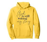 Dios sigue escribiendo mi historia Fe cristiana Religioso Sudadera con Capucha