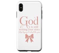 Dios Sigue escribiendo tu Historia Deja de Intentar Robar la Pluma Carcasa para iPhone XS MAX