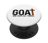 Dios sobre todas las cosas. Está buscando a Jesús. El mejor PopSockets PopGrip Adhesivo
