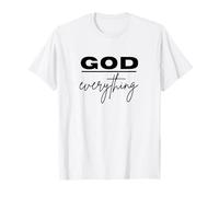 Dios sobre Todo Expresión Matemática Camiseta