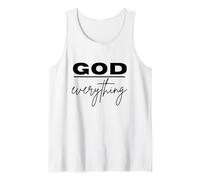 Dios sobre Todo Expresión Matemática Camiseta sin Mangas