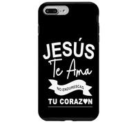 Dios te ama con Amor Eterno, ya no endurezcas más tu corazón Carcasa para iPhone 7 Plus/8 Plus