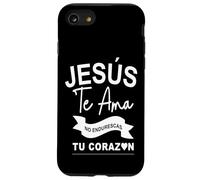 Dios te ama con Amor Eterno, ya no endurezcas más tu corazón Carcasa para iPhone SE (2020) / 7/8