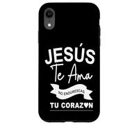 Dios te ama con Amor Eterno, ya no endurezcas más tu corazón Carcasa para iPhone XR