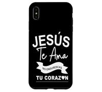 Dios te ama con Amor Eterno, ya no endurezcas más tu corazón Carcasa para iPhone XS MAX