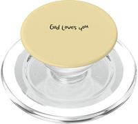 Dios te ama - Estímulo para los Cristianos PopSockets PopGrip para MagSafe
