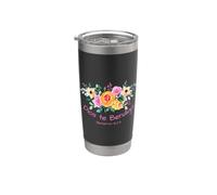 Dios te Bendiga, DIOS TE BENDIGA Christian Floral Vaso térmico de acero inoxidable de doble pared