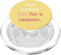 Dios te escogió por una razón para heredar la Vida eterna PopSockets PopGrip para MagSafe
