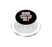 Dios te Escucha y yo también Aliento Cristiano PopSockets PopGrip para MagSafe
