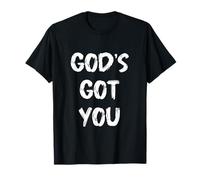 Dios te tiene - Mensaje de fe cristiana Camiseta