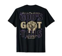 Dios Tiene Esta impresión Religiosa de fe Cristiana en la Parte Posterior Camiseta