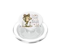 Dios Tiene un Plan Chica de la Iglesia Divertida Christian Frog Faith PopSockets PopGrip para MagSafe