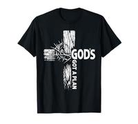 Dios tiene un plan Cristiano Jesús Creyente Adorador Camiseta