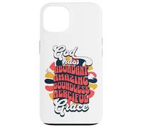 Dios Tiene una Gracia misericordiosa ilimitada y abundante Carcasa para iPhone 13