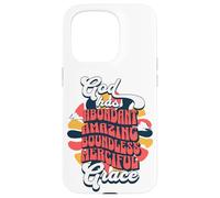 Dios Tiene una Gracia misericordiosa ilimitada y abundante Carcasa para iPhone 15 Pro