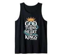 Dios vuelve el corazón de los Reyes Prov 21:1 Camiseta sin Mangas