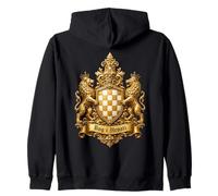 Dios y Croacia - Dicho Cristiano croata Sudadera con Capucha