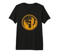 Diosa Atenea y Héroe Heracles Arte Griego Antiguo Mitología Camiseta Premium