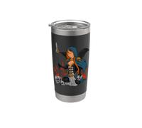 Diosa celta - Morrigan Vaso térmico de acero inoxidable de doble pared