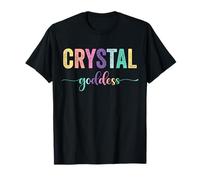 Diosa Cristal Espiritualidad Wiccan Cristales Curación Camiseta