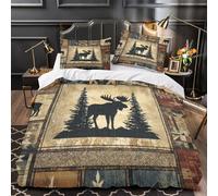 Diosa de la Luna Funda de Edredón incluye Fundas de Almohada Juego de 3 Piezas de poliéster Estampado 3D Cierre de Cremallera Oculta Suave Fantasía Funda Edredon for Adultos Super king（260x220cm）