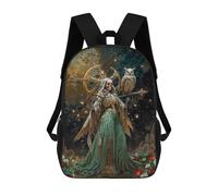 Diosa De Lo Inevitable Santisima Muerte Mochilas Mochilas Infantiles Mochila Escolar Mochila Escolar Infantil Impresa En 3D Mochilas De Viaje De Moda Para Niños De Primaria Y Secundaria 17inch