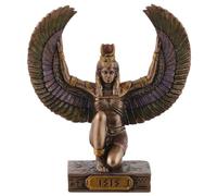 Diosa egipcia Isis en miniatura, color bronce