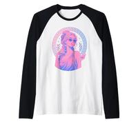 Diosa Griega Antigua Afrodita Bubblegum Deity Camiseta Manga Raglan