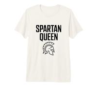 Diosa guerrera Feroz Reina espartana Camiseta Premium