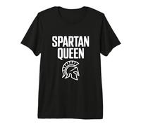 Diosa guerrera Feroz Reina espartana Camiseta Premium