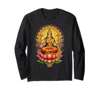 Diosa Lakshmi Vitral Mitología Hindú Hinduismo Manga Larga