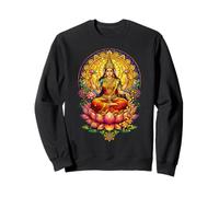 Diosa Lakshmi Vitral Mitología Hindú Hinduismo Sudadera