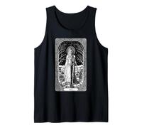 Diosa Nórdica Hel Diosa Vikinga Celta Tarot Tarjeta Camiseta sin Mangas