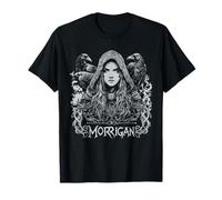 Diosa Oscura La Diosa Celta de Morrigan, Cuervo pagano Oscuro Camiseta
