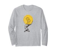 Dioses Bitcoin de Las criptomonedas Manga Larga