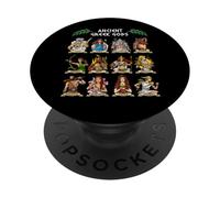 Dioses de la Mitología Griega Héroes de la Antigua Grecia PopSockets PopGrip Adhesivo