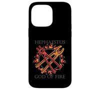 Dioses del Olimpo o Hefesto Dios del Fuego o Dios Griego Antiguo Carcasa para iPhone 14 Pro MAX