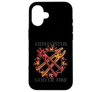 Dioses del Olimpo o Hefesto Dios del Fuego o Dios Griego Antiguo Carcasa para iPhone 16