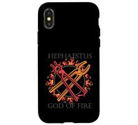 Dioses del Olimpo o Hefesto Dios del Fuego o Dios Griego Antiguo Carcasa para iPhone X/XS