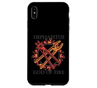 Dioses del Olimpo o Hefesto Dios del Fuego o Dios Griego Antiguo Carcasa para iPhone XS MAX
