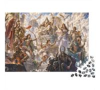 Dioses del Olimpo Puzzle 1000 Piezas, Juego de Paciencia para Adultos