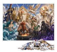 Dioses del Olimpo Puzzle de Madera 1000 Piezas, Juego de Mesa