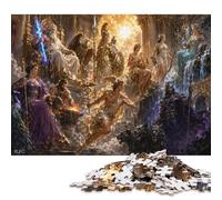 Dioses del Olimpo Puzzle de Madera 500 Piezas, Juego Relajante