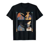 Dioses egipcios Mitología antigua Faraón Anubis Thoth Horus Camiseta