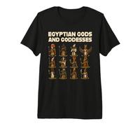 Dioses Egipcios Y Diosas Mitología Antigua Egipto Historia Camiseta Premium