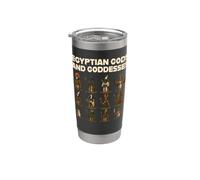 Dioses Egipcios Y Diosas Mitología Antigua Egipto Historia Vaso térmico de acero inoxidable de doble pared