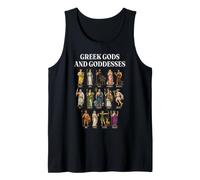 Dioses griegos y diosas mitología Antigua Deidades olímpicas Camiseta sin Mangas