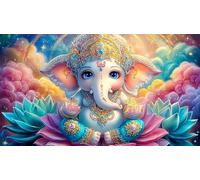 Dioses Indios Juego de Puzzle 1000 Piezas Papel Reciclado Extremadamente difícil Juego desafiante para Toda la Familia Regalo para Mujeres y Hombres 70x50cm/1000pcs